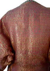 Uzbek Silk Brocade Chapan